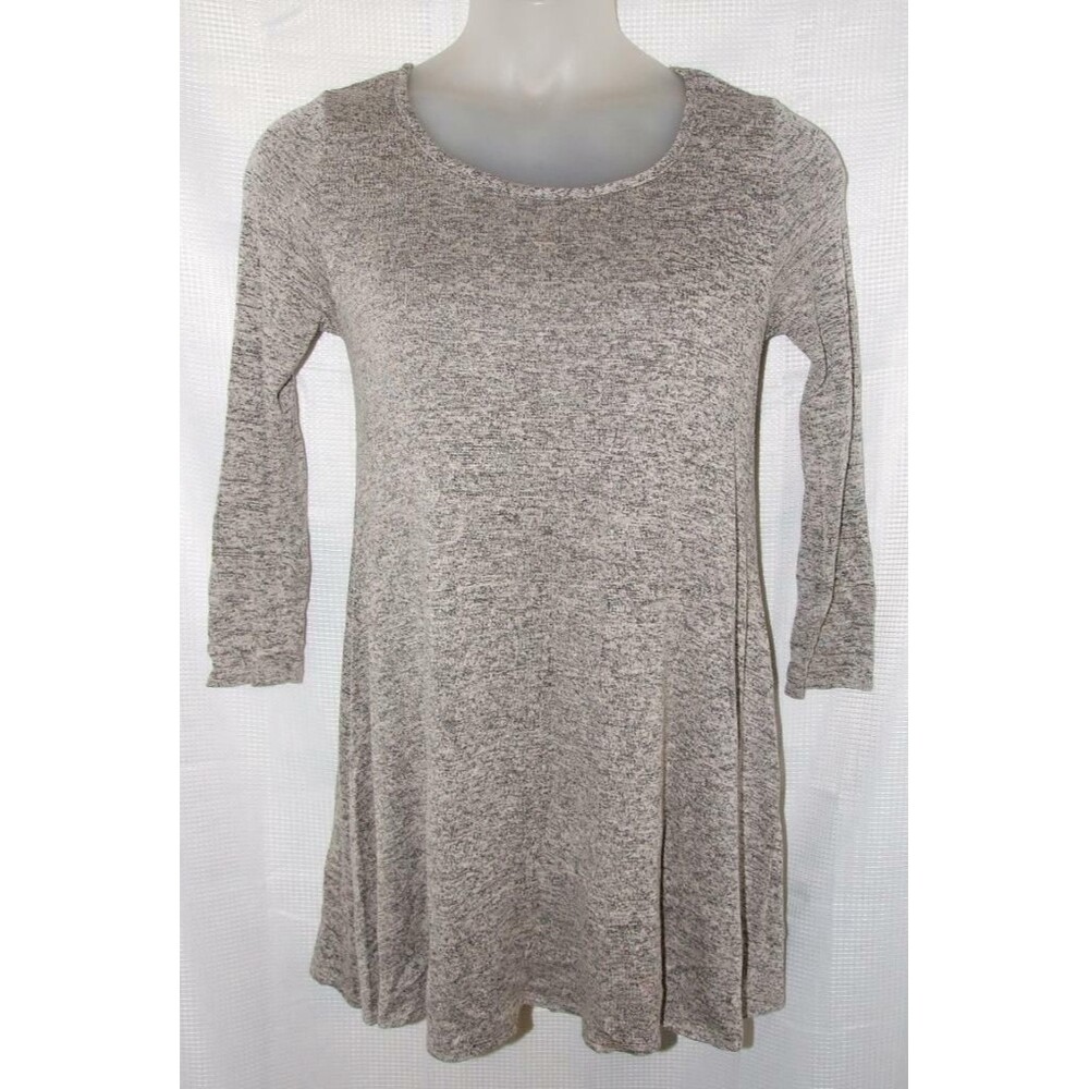 Marled Sz Medium Casual or Dress Stretchy Lightweight Tunic Sweater TMG